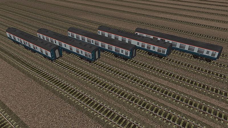 Picture of Mk1 coaches - RBK, RB, RKB, RMB, RUO